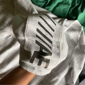 Nike pullover hoodie with quarter zip